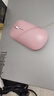 联想（Lenovo）无线鼠标轻音鼠标 Air Handle轻音无线鼠标 便携办公鼠标 樱花粉 实拍图
