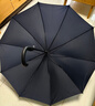 天堂 加大雨伞长柄 半自动超大10骨加固商务伞  夜空蓝  实拍图