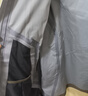 迪卡侬（DECATHLON）硬壳冲锋衣男女春秋登山防风防水单层夹克风衣运动外套MH500 2024 男款-星际灰-亚洲版-2025年新 加内胆选大一码 XL 实拍图