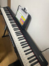 特伦斯电子琴88键成人儿童智能折叠钢琴X61A/V20手卷钢琴键盘乐器 V20典雅黑+专用琴包+Z型琴架 实拍图