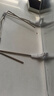 得力40*30cm银色桌面手持小白板 可擦写单面桌面写字板 磁性儿童家用教学小黑板记事备忘提示板 实拍图