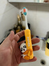 马博士儿童牙刷宝宝牙刷小孩换牙期软毛牙刷口腔清洁训练牙刷套装2支装 实拍图
