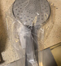 九牧（JOMOO）花洒喷头莲蓬头五功能硅胶净垢手持花洒S175015-2B02-1 实拍图