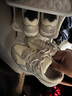 NEW BALANCE NB 官方休闲鞋女鞋休闲复古低帮奶油白色潮鞋运动鞋480系列 奶油色 W480ST5 35 (脚长22cm) 实拍图
