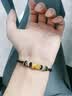 中国黄金（CHINA GOLD）18K金手链男女款祥瑞貔貅编织手绳情人节生日礼物送女朋友老婆 18K貔貅宝宝手绳【黑绳】 实拍图