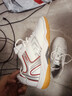 kawasaki川崎羽毛球鞋防滑耐磨男女同款运动训练鞋003 专业款白色 41  实拍图