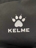 卡尔美（KELME）运动棉服男冬季长款大衣加厚连帽保暖棉衣冬训外套 黑色【后背大LOGO】 9261MF1015 S 实拍图