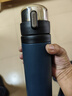 泰福高保温杯男女士大容量高档商务水杯316不锈钢便携车载泡茶杯子带盖 午夜蓝 500ml 实拍图