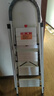 京东京造梯子家用梯折叠铝合金梯加厚人字梯登高梯安全梯银色4步A3-4 实拍图