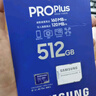 三星（SAMSUNG）512GB TF MicroSD 内存卡 4K高速蓝卡 U3A2V30 读速180MB/s 游戏机无人机运动相机存储卡 PRO Plus 实拍图