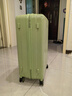 汉客行李箱女拉杆箱男大容量镇店之宝双层拉链密码箱子旅行箱24英寸绿 实拍图