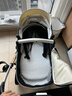纽贝耳newber婴儿车0-3岁用婴儿推车可坐可躺轻便折叠弹簧避震双向可调 黑白【防蚊+防风飞沫+护脊睡板】 实拍图