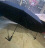 小米昵新款全自动伞晴雨两用加强伞骨雨伞一键收放防紫外黑胶防晒遮阳伞 【72骨自动晴雨】曜石黑 升级加大加厚防紫外线 实拍图