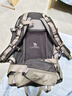 骆驼（CAMEL）登山包户外背包旅行背包登山双肩包徒步背包 2S04001 黑色 实拍图