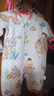 贝肽斯婴儿衣服春秋夹棉连体衣新生儿宝宝秋装三层空气棉婴儿连体衣 滑雪企鹅 73cm 实拍图
