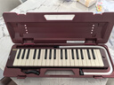 雅马哈（YAMAHA）口风琴成人小学生专用37键P37D专业教学娱乐儿童音乐入门键盘乐器 37键P-37D棕红色 实拍图
