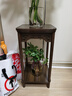 坤奉客厅室内中式花架落地式高档高颜值新盆景架绿萝架阳台花盆架子 胡桃色-小号【加粗加高】窄款 实拍图
