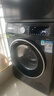 西门子（SIEMENS）iQ300曜石黑系列洗烘套装 10kg 智能除渍 滚筒洗衣机+10kg 热泵烘干机  U20W+D20W 国家补贴换新 实拍图