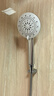九牧（JOMOO）花洒喷头莲蓬头五功能硅胶净垢手持花洒S175015-2B02-1 实拍图
