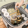 恋上家保温箱保温袋保温包野餐篮保温袋手提保温包户外保温箱露营保温箱 米黄色大号30L 【40*25*29cm】 实拍图