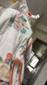 童泰婴儿睡袋纱布竹棉春夏季薄款宝宝睡衣襁褓儿童分腿防踢被防惊跳 绿色（前6后4可拆袖） 73码（推荐身高75-90cm） 实拍图