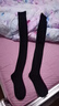 猫人女士袜子女秋冬【保暖羊毛厚袜子】过膝袜长筒袜女高筒袜新品2双 实拍图