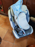 贝倍适（BAYBETSS）安全座椅儿童汽车用0-4-12岁宝宝360度旋转可坐可躺婴儿车载座椅 遮阳棚+iso硬接口+双钢骨架 新生儿舒适坐躺睡安全椅】米灰色 实拍图