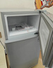 南极人 108L冰箱迷你小双门冷藏冷冻小型家用宿舍租房电冰箱小巧不占地 一级能效省电节能 58L【三天约1度电】一级能效/银 实拍图