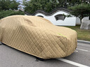 御山河2025冬季加厚棉被车衣车罩牛津布全罩防雪冻防冰雹防晒防雨汽车套 卡其色-棉被款【专车定制特厚防冰雹棉被车衣】 两厢/三厢轿车【冬季加绒加厚防寒防冻防暴雪】 实拍图
