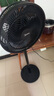 美的（Midea）【超级单品】七叶轻音立式电风扇家用柔风落地扇台式桌面小型风扇大风量节能摇头宿舍电扇 SAF30AB 实拍图