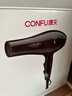 康夫（CONFU）电吹风机家用大功率2200W冷热风专业发廊级理发店恒温吹风筒机KF-8953 【大风力推荐】1亿负离子升级款 黑金 实拍图