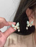 芯奢六件套耳夹无耳洞女青青子衿温柔无痛古风耳钉耳饰复古中国风花朵 青青子衿耳夹【一对】 实拍图