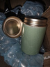 京适陶瓷茶叶罐便携小密封迷你旅行小号储茶罐装茶叶小罐子防潮空茶盒 哥窑-梅子青【大号】 150ml 实拍图