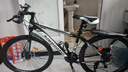金武端自行车成人山地车公路赛车单车骑行变速超轻越野中学生初中青少年 顶配版-辐条轮-黑白色 26寸21速 实拍图