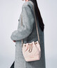 CHARLES&KEITH绗缝菱格链条水桶包双肩包包女包女友生日礼物CK2-10701506 Light Pink浅粉色 M 实拍图