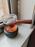 忆壶茶泡茶壶玻璃煮茶壶器茶水分离侧把壶电陶炉专用烧水壶一人用分茶具 实拍图