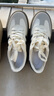 【热风同款】爆款增高复古厚底德训鞋透气百搭小白鞋休闲运动鞋 米白色 38 实拍图