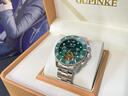 劳力士王子男士手表瑞士正品原装进口潜水表绿水鬼男表熊猫全自动机械表新款 本色绿面 41mm 实拍图