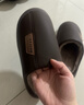 乐拖轻奢 拖鞋男秋冬季保暖居家室内PU防水厚底防滑情侣棉拖鞋男 实拍图