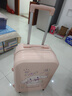 袋鼠（KANGAROO）玉桂狗卡通行李箱女学生拉杆箱可爱儿童多功能密码箱高颜值旅行箱 茱萸粉【玉桂狗】多功能充电款 20英寸 【偏小可登机】 实拍图
