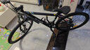 喜德盛（xds）山地自行车黑客350/旭日310 X6铝合金车架21速变速机械碟刹 黑客350黑银17寸（26款） 实拍图
