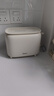 美的（Midea）面包机多士炉早餐烤吐司机 烤三明治面包片2片小型家用不锈钢早餐机轻食机 6档烘烤带防尘盖 RP04 实拍图