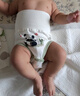 贝博氏babybox婴儿高腰肚围新生儿护肚围宝宝护脐带肚兜防着凉保暖棉质 实拍图
