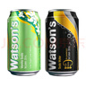 屈臣氏（Watsons）苏打汽水混合口味330mL*24（原味20罐+香草4罐）整箱装 实拍图