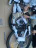 喜德盛（xds）山地自行车黑客350/旭日310 X6铝合金车架21速变速机械碟刹 黑客350黑银17寸（26款） 实拍图