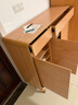 全友家居 现代简约原木风鞋柜入门实木柜脚玄关隔断储物收纳柜子靠墙 实拍图