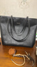 CinvaiKrose包包女包轻奢侈女士包包托特包女2025新款大容量单肩包新年礼物 黑色【大款】 实拍图