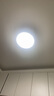 欧普（OPPLE）风扇灯吊扇灯24瓦LED照明低噪音餐厅卧室吊灯灯具包安装 冰风白 实拍图