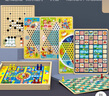 木丸子 九合一棋五子棋飞行棋跳棋类早教益智玩具送男孩女孩生日礼物 实拍图