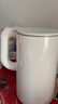 美的（Midea）电热水壶烧水壶自动断电保温一体 316L不锈钢价保11.11 1.5升恒温壶保温养生自动断电15X301-PRO 实拍图